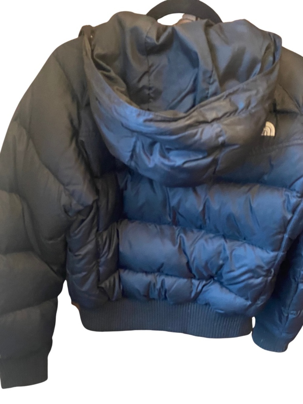 The North Face Black Quilted Down Bomber Jacket - Picture 2 of 6